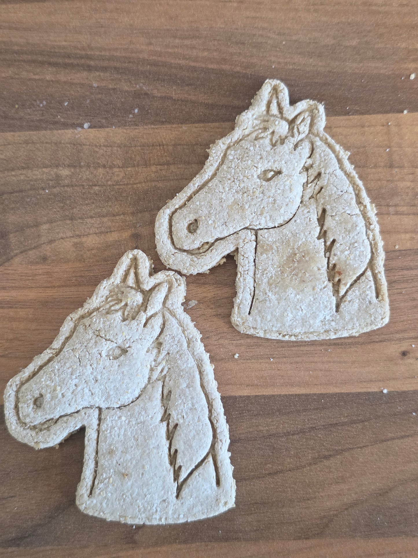 Horse head biscuits