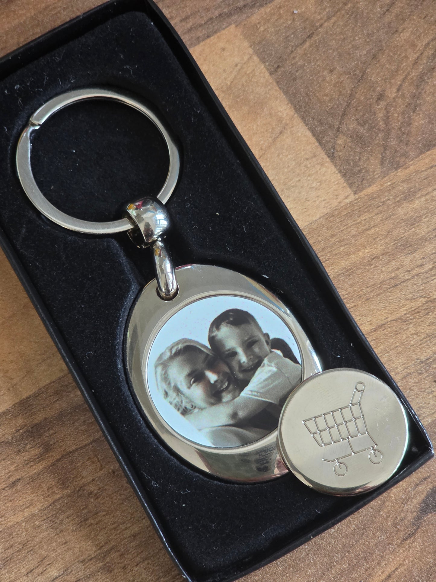 Personalised trolly key