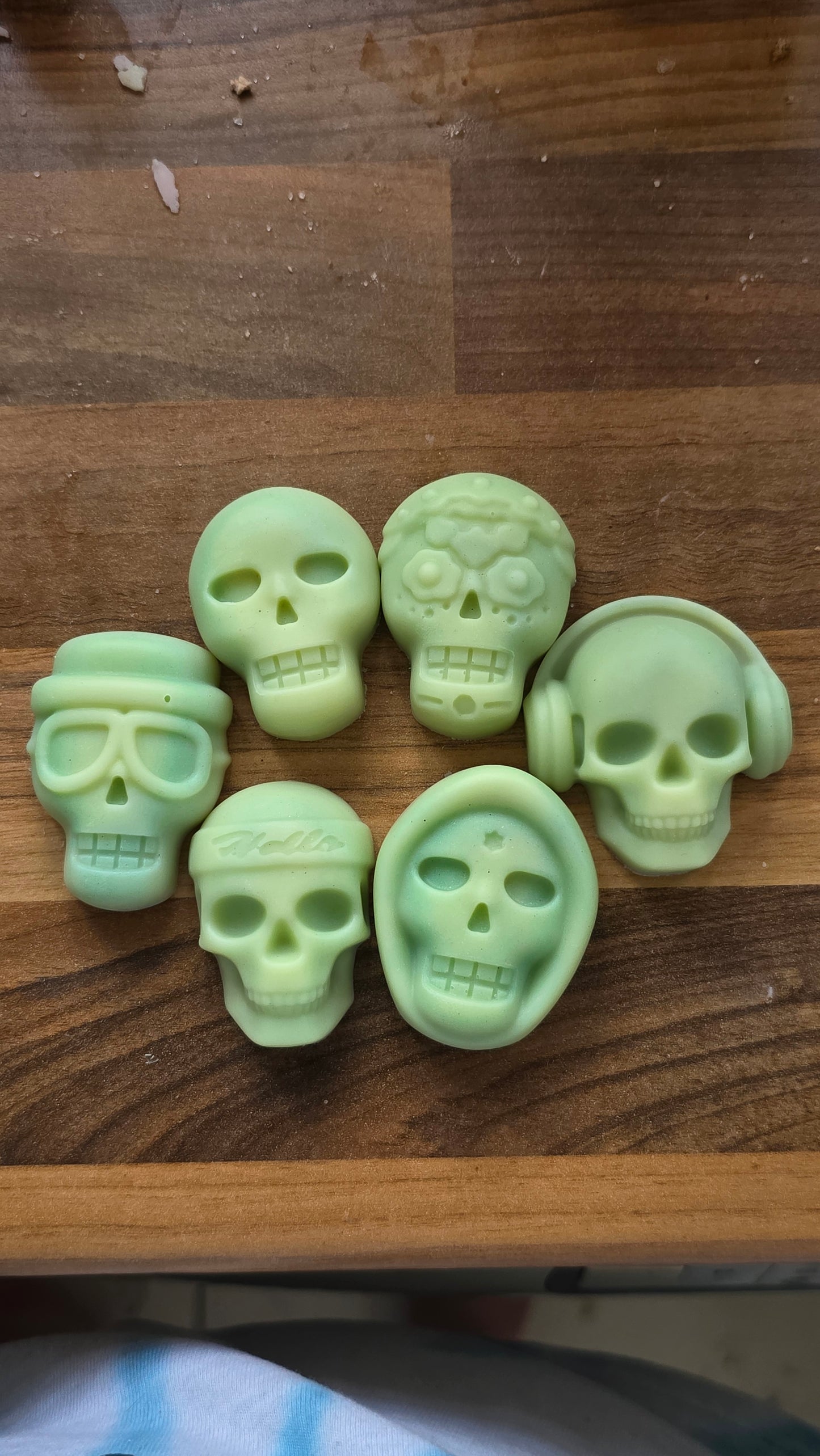 Skull wax melts